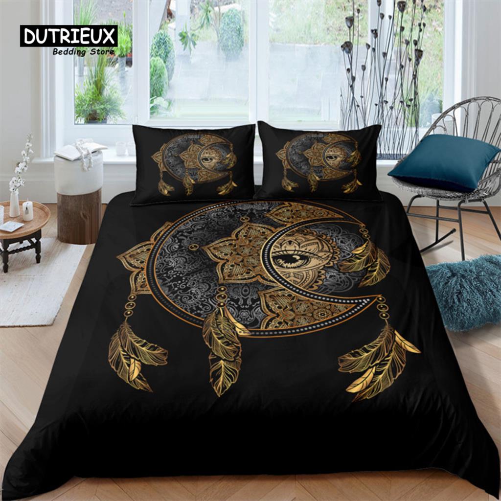 Comfortable Stylish Pattern Duvet Cover Set With Duvet Cover And Pillowcases King Queen Twin Sizes For Boys Girls And Kids