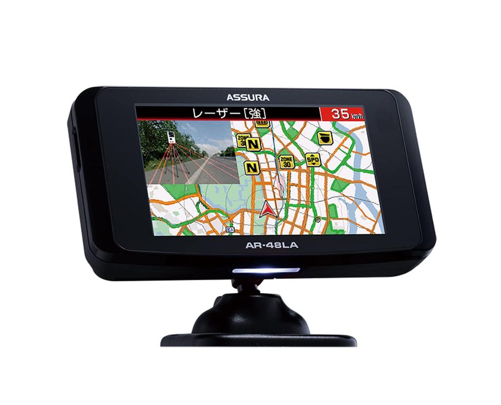 CELLSTAR AR-48LA Laser Light Compatible GPS Radar Detector, 18 Band, Triple Sensor, OBDII Compatible,