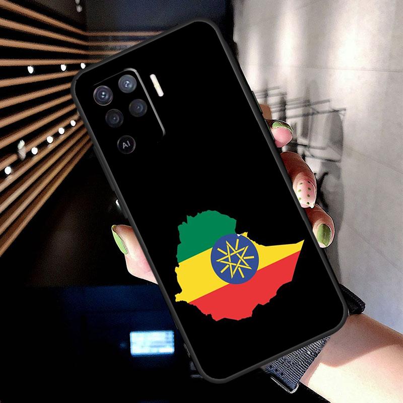 Ethiopia Flag Case For Oppo A5 Pro A15 A17 A57 A77 A18 A38 A58 A78 A98 A94 A74 A54 A16 A76 A96 A40 A60 A80