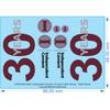 Independent Cement' Truck & Trailer Decals - 1/50 - Water Decals - Waterslide, 1/50 - Waterslide, 1/50