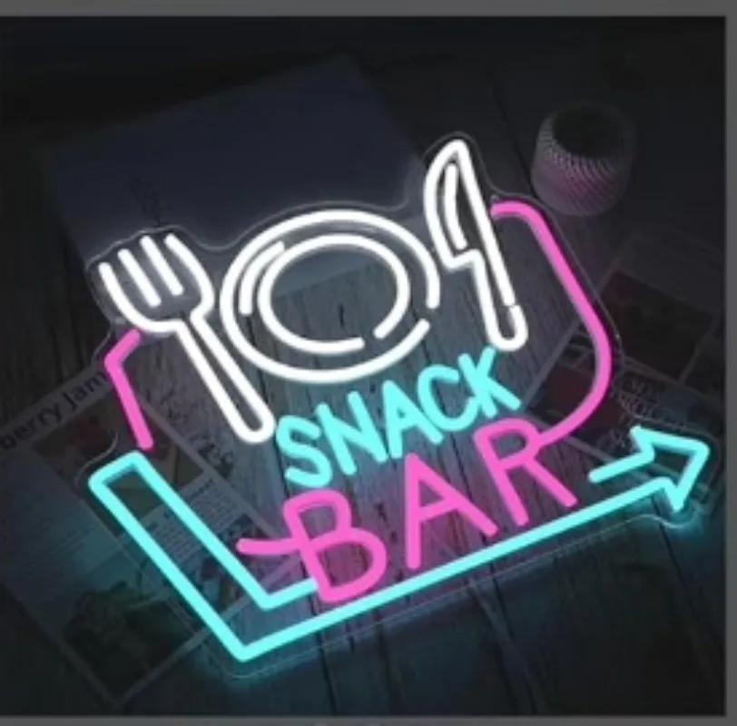 Creative Japanese Sushi Neon LED Decorative Light USB Powered Dimmable Suitable for Sushi Restaurant Hotel Scene Decoration