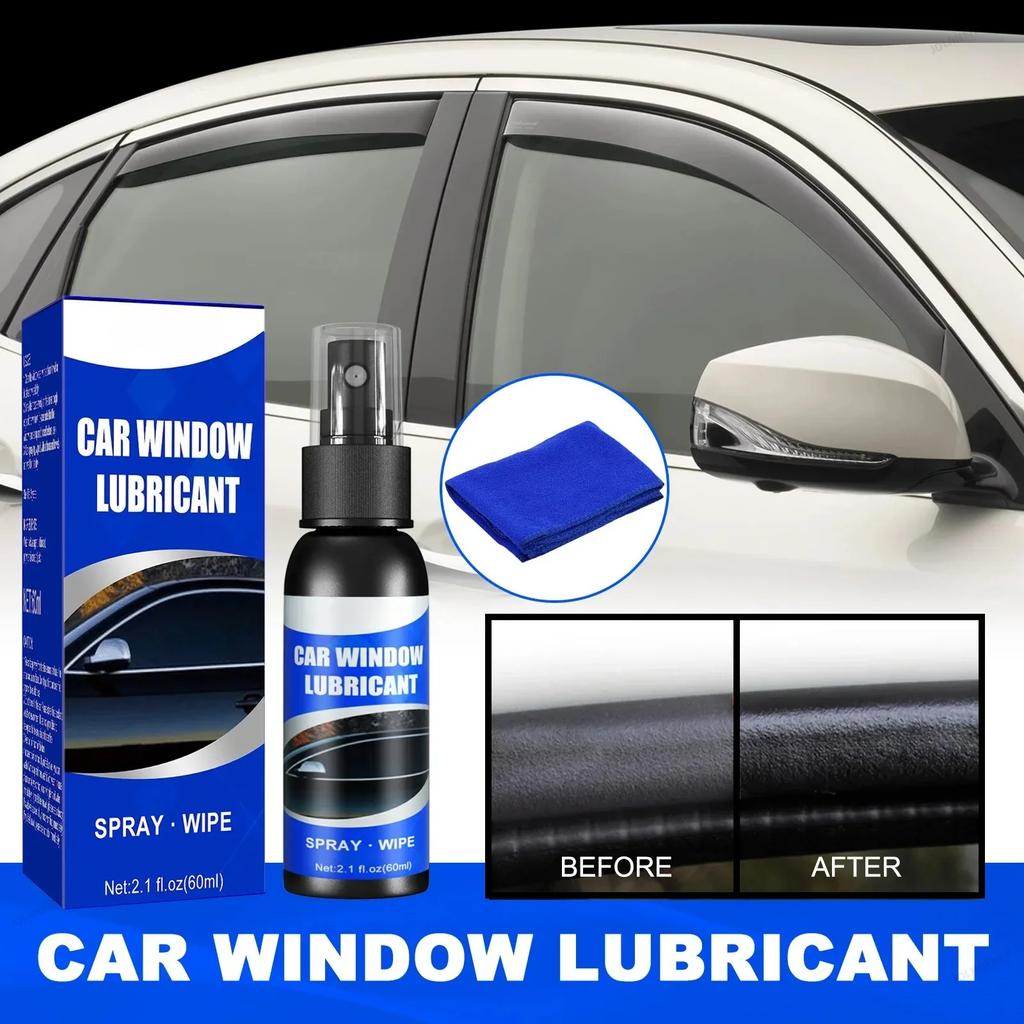 Window Lubricant Rubber Door Rubber Strip 1-5Pcs 60ml Universal Car Softening Maintenance Eliminates Noise Car Products