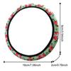 Floral Auto Steering Wheel Covers Steering Wheel Cushions Comfort Grip Protector Universal Floral Car Automotive Cushions