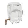 Small Animal Water Dispenser Plastic Drinking Bottle With Metal Pin Spout For Rabbit Bird Cage Hanging Water Feeder