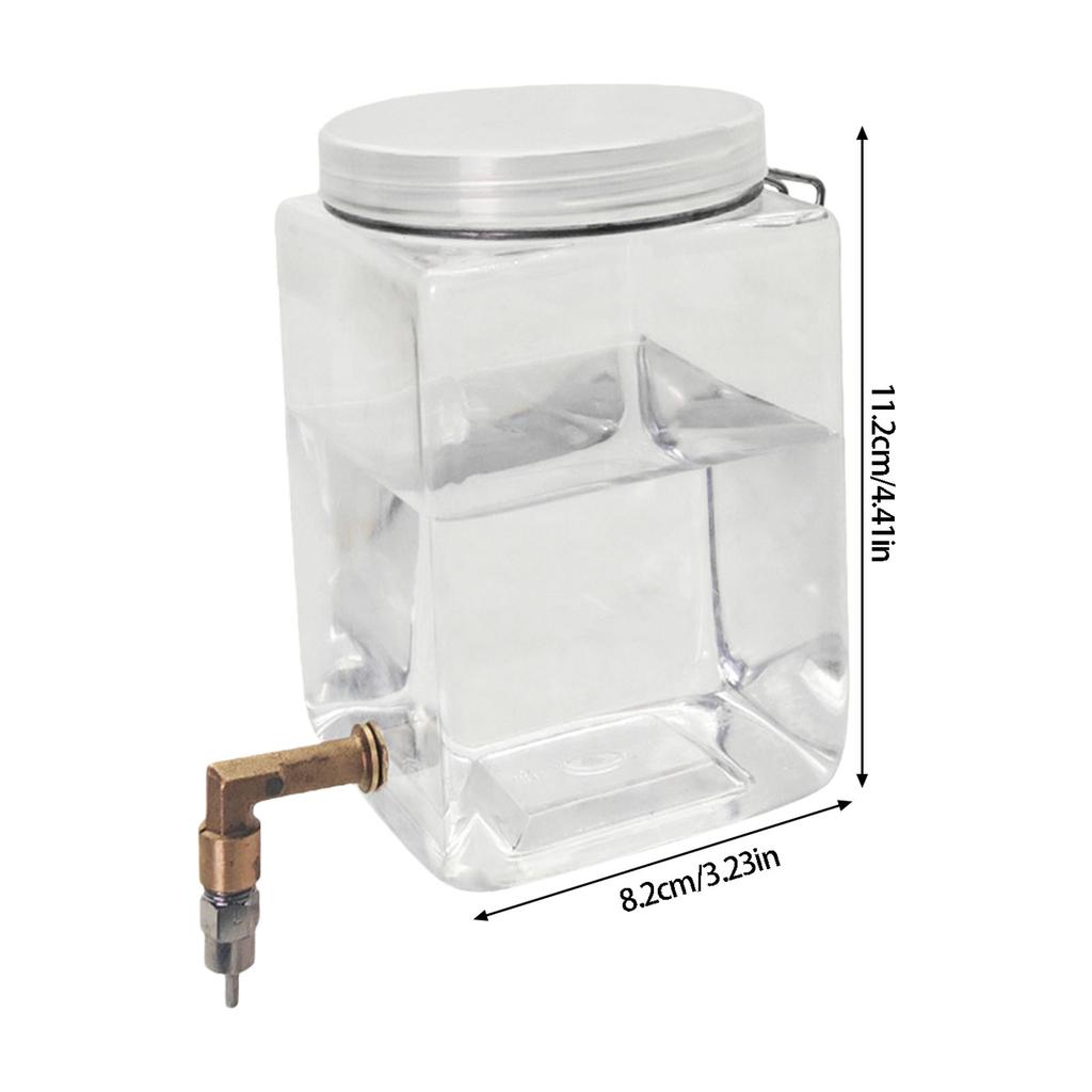 Small Animal Water Dispenser Plastic Drinking Bottle With Metal Pin Spout For Rabbit Bird Cage Hanging Water Feeder