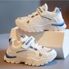 Summer Kids White Shoes Mesh Breathable Sneakers Fashion Dad Shoes Boys Running Single Mesh Shoes