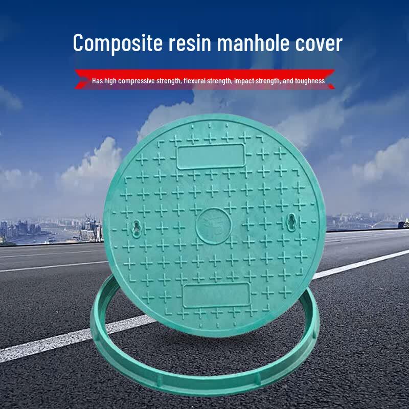 Wenzhiwu Green Resin Composite Sewer Manhole Cover