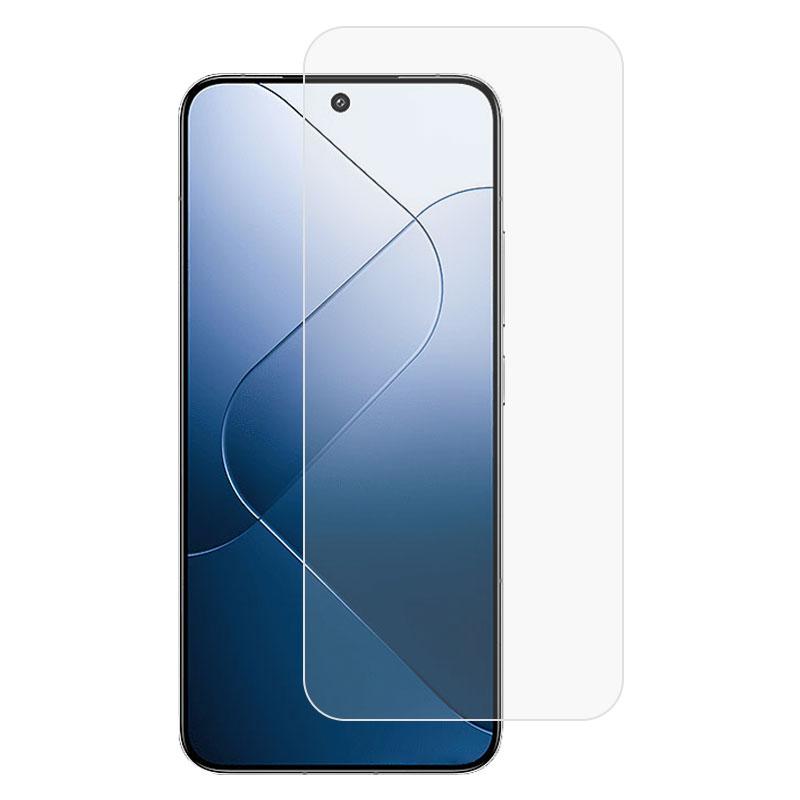 Pro Xiaomi 14 Ochranné sklo na displej Vysoce hliníkovo-křemičité sklo Displej HD Čirá fólie (2.5D zaoblené hrany)