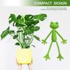 10pcs Frog Plant Stand Frog Plant Holder Flower Pot Hugger Plant Climbing Fixture Clips Cute & Stable Support Make Your Plants Stand More Upright