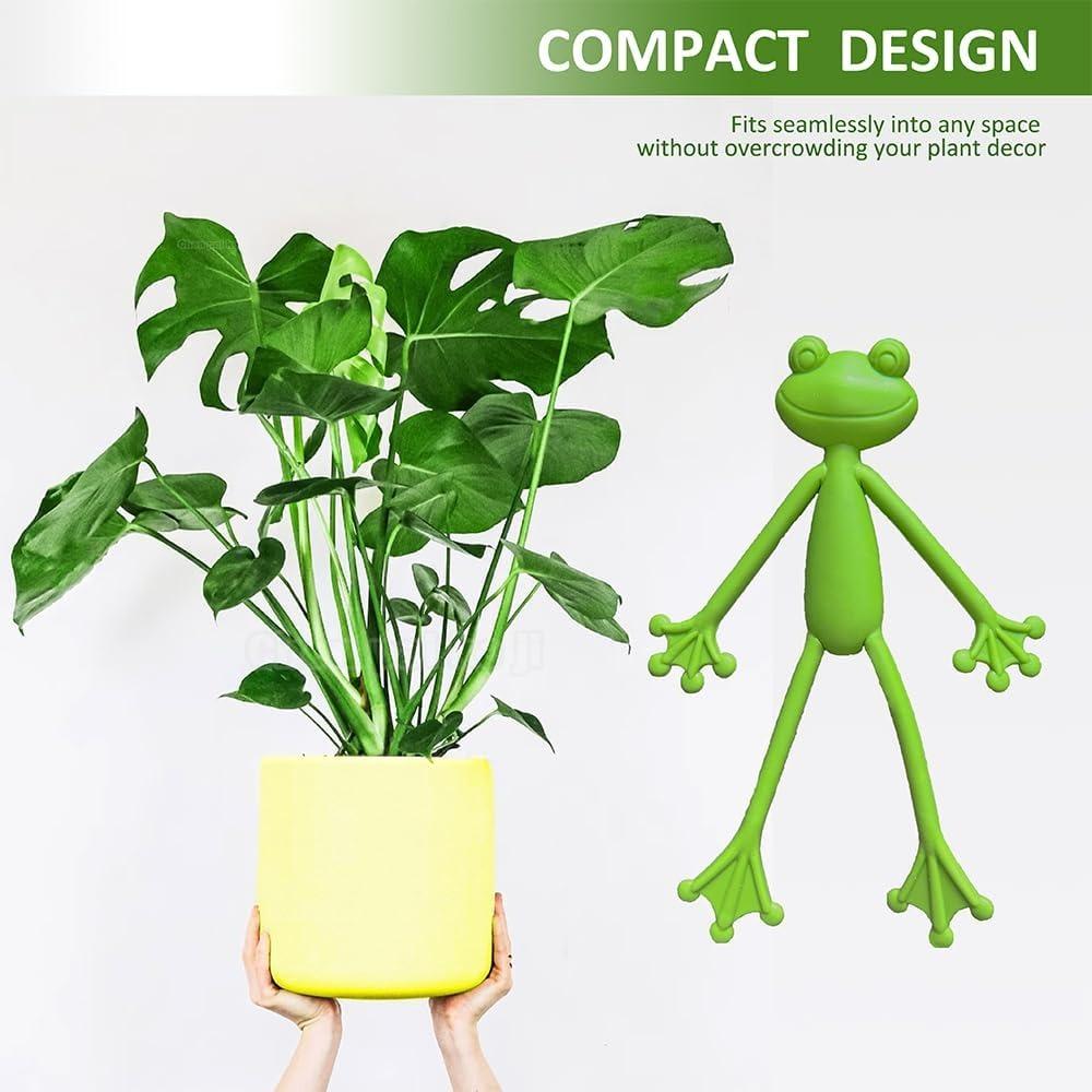 10pcs Frog Plant Stand Frog Plant Holder Flower Pot Hugger Plant Climbing Fixture Clips Cute & Stable Support Make Your Plants Stand More Upright