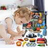 FUSHUI Play House Set Kitchen Toy Toy Sushi Special Sushi Set Educational Toy Play House Hamburger Kitchen Cook Real Ingredients Pretend Play Play