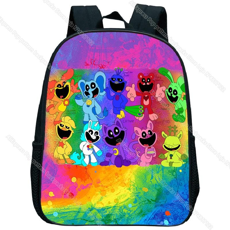 Critter Kindergarten Rucksack Catnap Dogday Kinder Schultasche Anime Trend Büchertasche Junge Mädchen Kinder Bagpack Reiserucksäcke