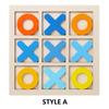 Wooden Tic-Tac-Toe Educational Game for Kids - Enhance Logical Thinking and Enjoy Entertaining Battles