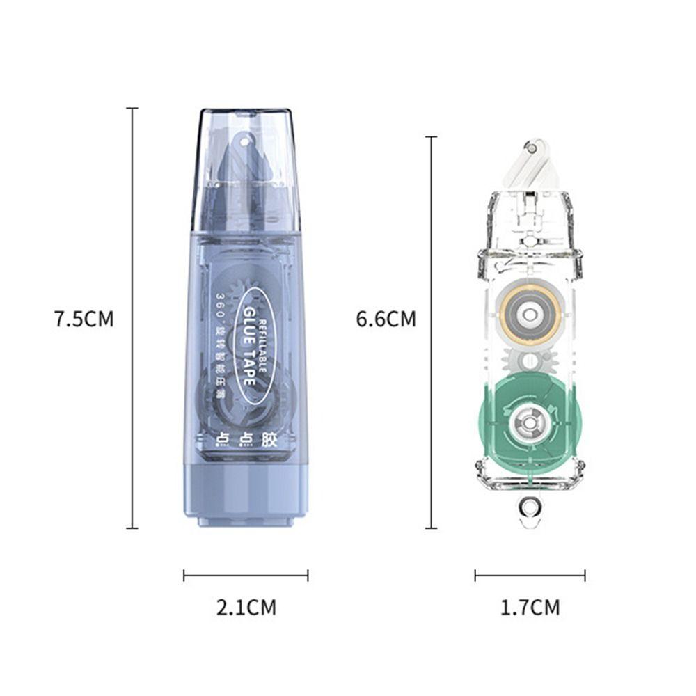 Correction Belt Type Dispensing Pen Press-type Double-Sided Glue Dispensing Glue for Students