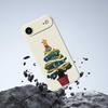 For iPhone 17 Air Case Christmas Tree Potted Plants Pattern Printing Straight Edge TPU Phone Back Cover