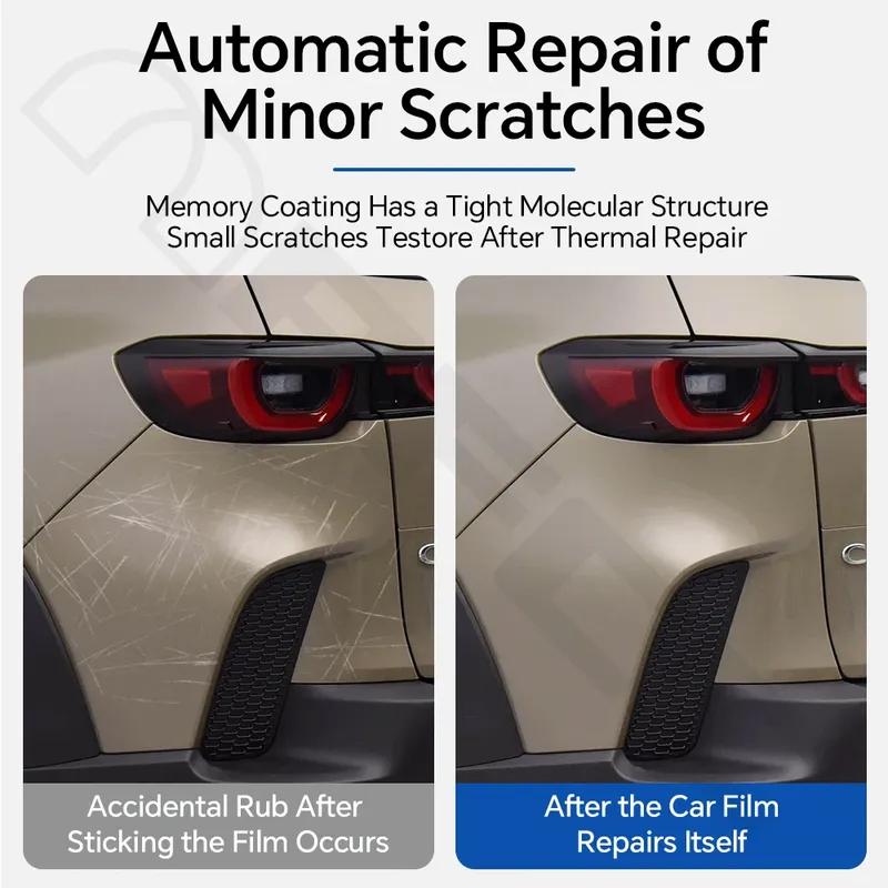 Pre-cut PPF TPU Car Headlight Rearview B C Pillars Protection Film For Mazda CX-50 CX50 -2025 Clear Anti Scratch Resistant