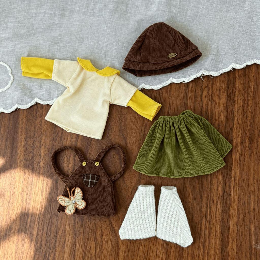 30cm 1/6 BJD Multi-Jointed Doll with Cute Clothes Set