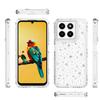 For ZTE Blade A35/A55 Case Clear Acrylic TPU Hybrid Phone Cover with Laser-printed Film