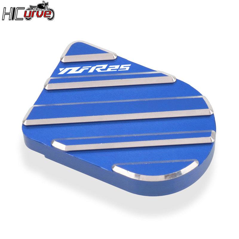 For YZF R3 R25 YZF-R3 YZF-R25 YZFR3 YZFR25 2015-2023 Motorcycle CNC Rear Foot Brakes Pedals Levers Step Plate Extension