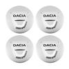 4 Stück 56 mm Auto-Radnabendeckel Emblem Aufkleber für Logan Sandero Duster Lodgy Spring Jogger Dokker Stepway Bigster RS