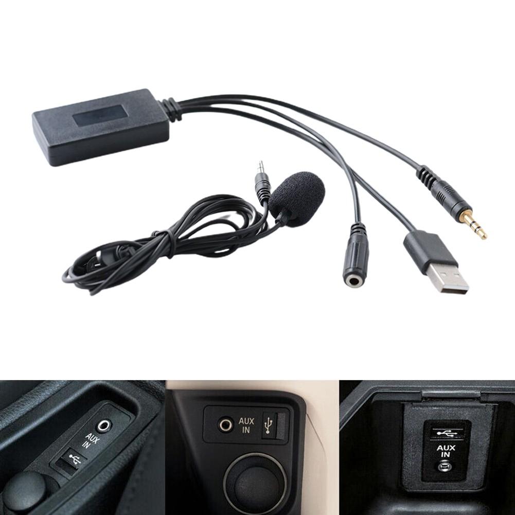 

Адаптер кабеля AUX модуля Bluetooth длиной 27 см, черный