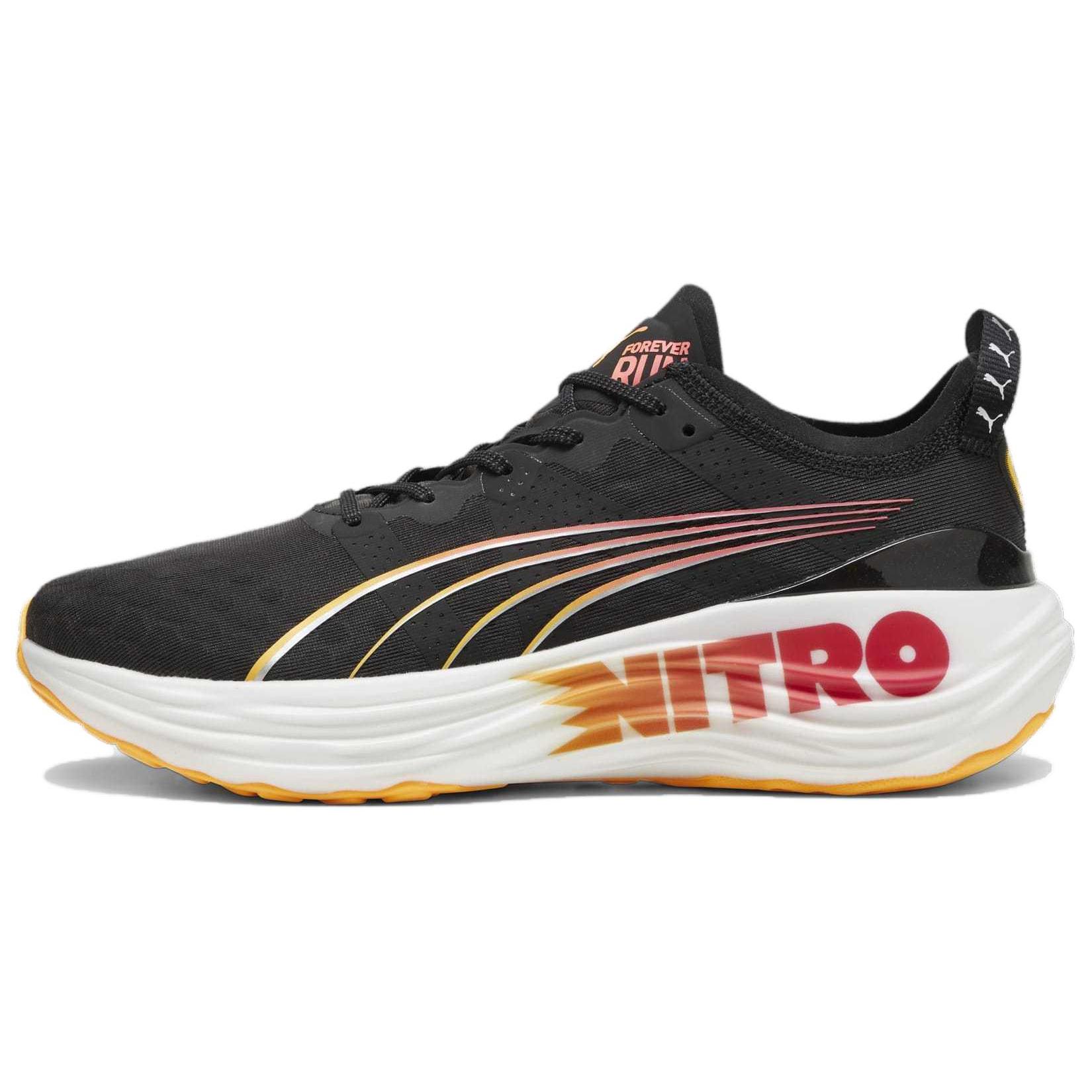 

New PUMA ForeverRun Nitro Black Sun Stream 309703-01 39