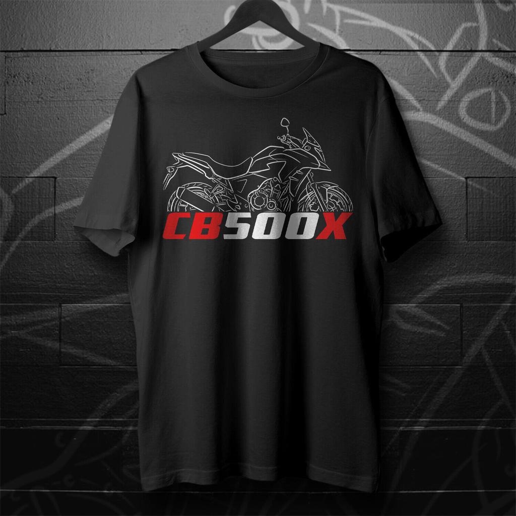CB500  Motorcycle TShirt for Riders Mens and Womens Fashion Casual High Quality Round Neck Cotton Tshirt