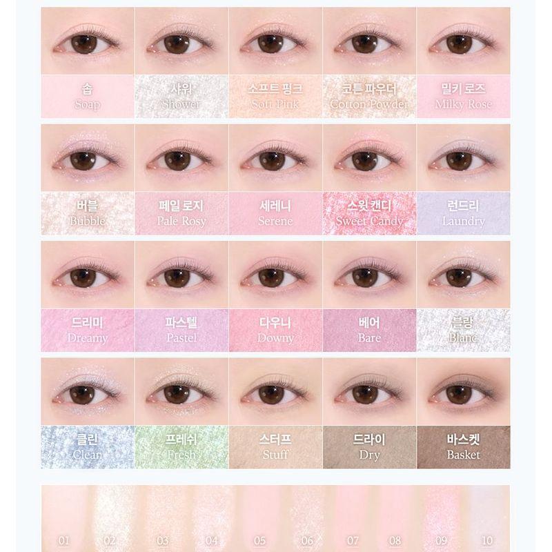 DASIQUE Mood Shadow Palette Cotton Powder Collection