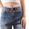 Simple Colorful Crystal Waist Chain Rhinestone Belly Belts Y2K Waistband Jeans Accessory