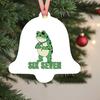 Frog Christmas Ornament Funny Frog Meme Christmas Decoration 2D Acrylic Holiday Keepsake for Xmas Tree Car Decor