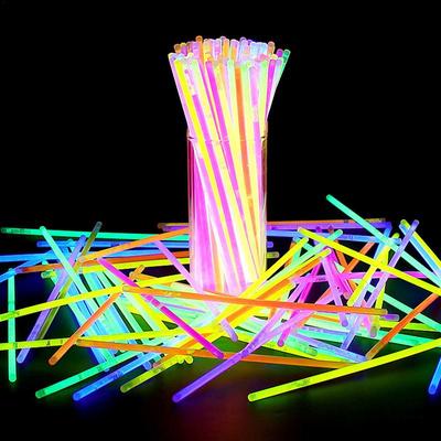 Glowing Sticks Bulk Party Pack Colorful Light Sticks Party Favors Creative Glowing In The Dark Sticks Costume For Parties