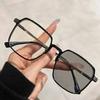 Photochromic Anti Radiation Glasses Metal Eyeglass For Woman Men