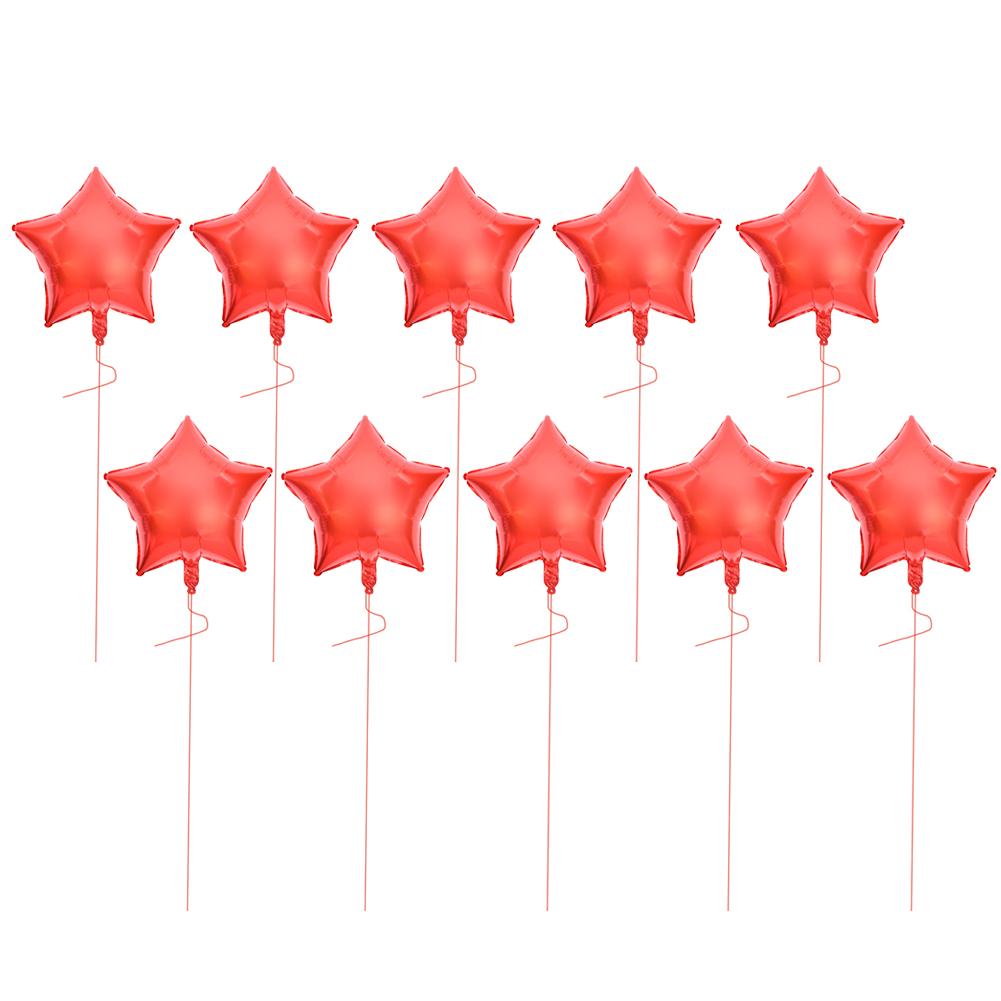 10pcs 10 Aluminum Foil Balloons Party Wedding Birthday Decor