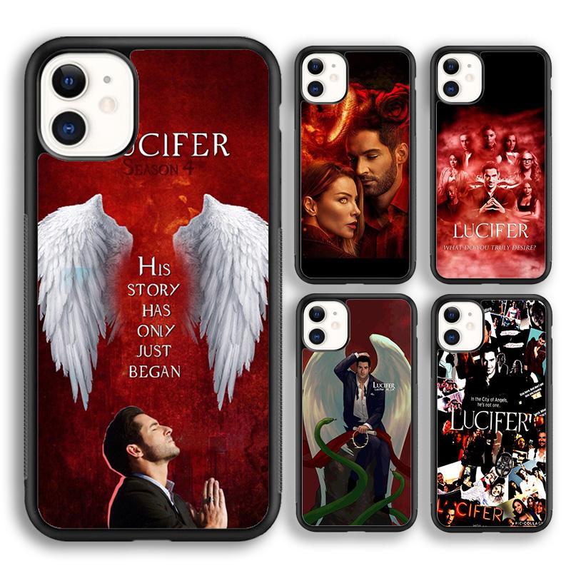 American TV Series Lucifer Soft Phone Case Cover For iPhone 17 Air 16 15 14 Plus 12 13 Pro Max Coque Fundas