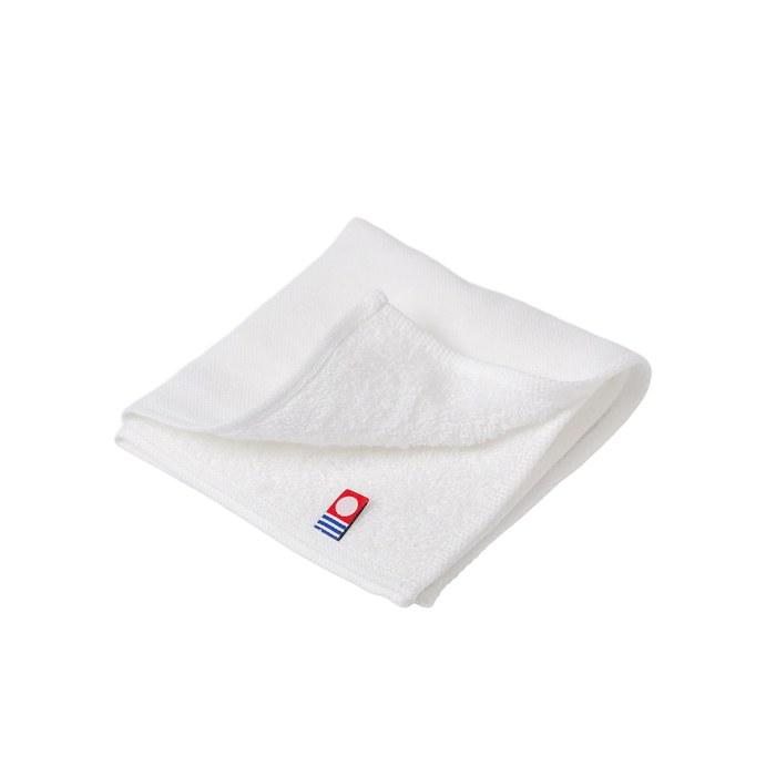 Nomura-saku Imabari Towel Certified Hand Towel, 100% Cotton, 25x25cm, White