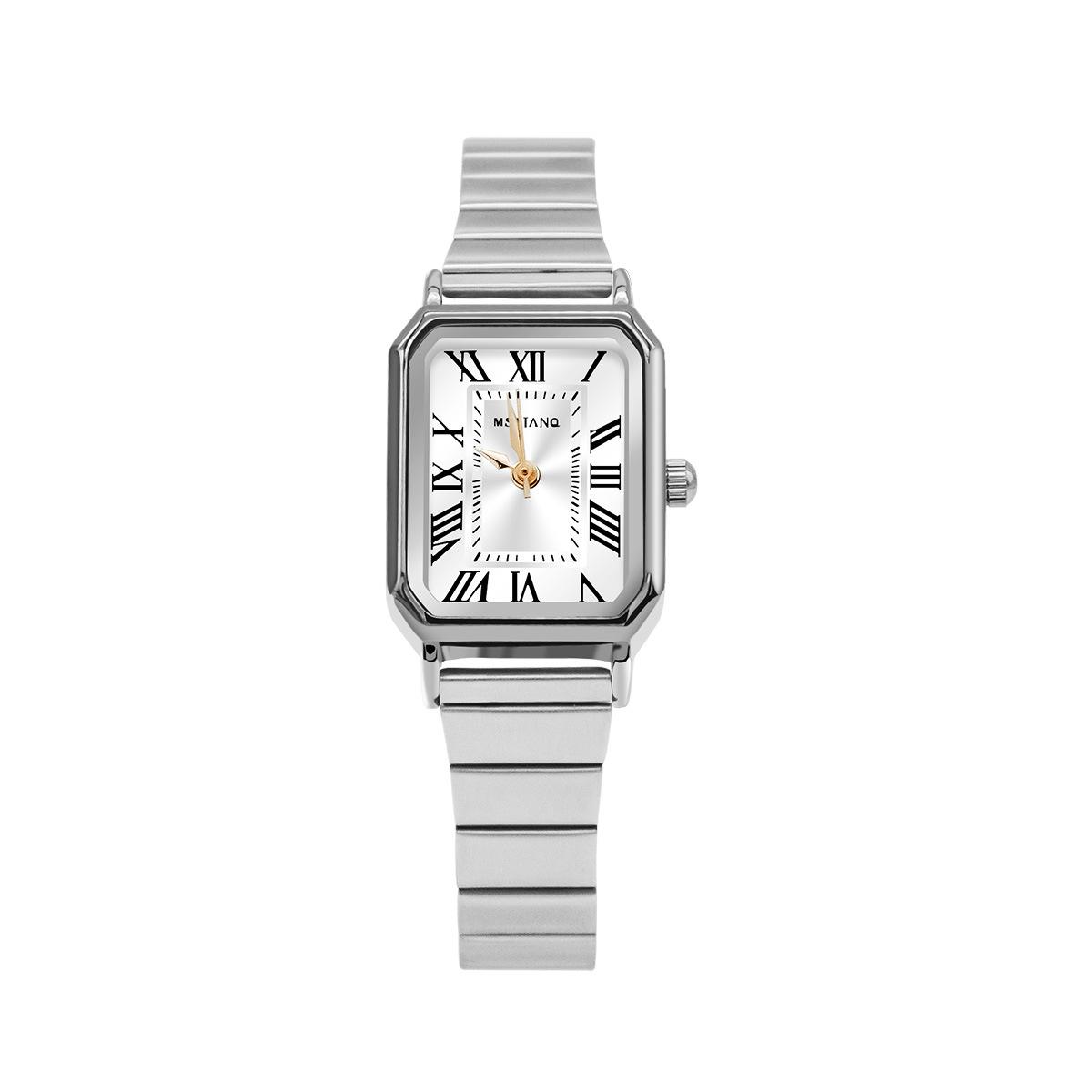 

Retro Watch Square Small Dial Temperament Thin Strap Niche Light Luxury Fashion Women Waterproof Quartz Watch Women