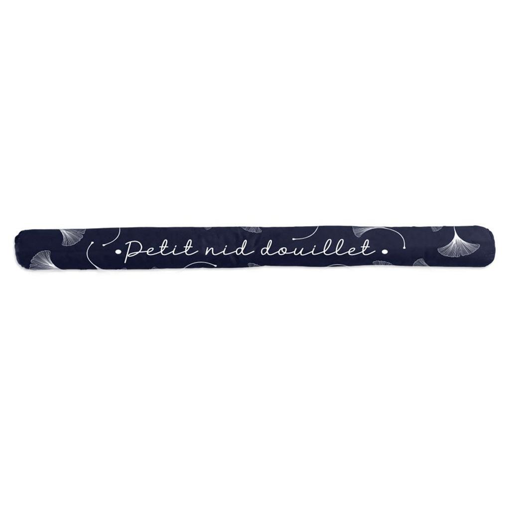 Les Trésors De Lily [A3406] - Marine 'Messages' Door Draft Excluder (Cozy Little Nest) - 80x7cm