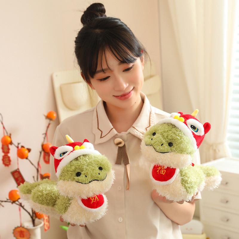 Adorable Snake Plush Toy 2025 Zodiac Year Lucky Gift Soft Cute Stuffed Animal