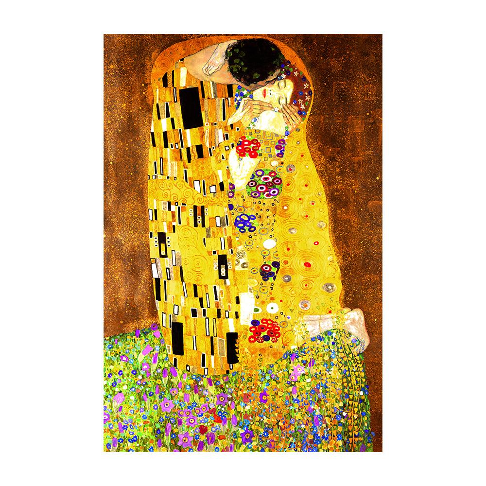Modern Abstract Classic Gustav Klimt Family Painting On Canvas Posters And Prints Wall Art Picture For Living Room Cuadros Decor