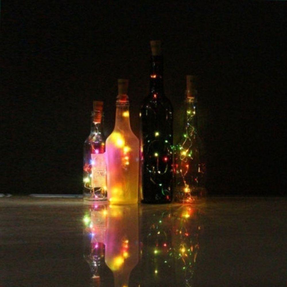 Fashion Multifunctional Waterproof Cork Shape Starry String Lamp Wine Bottle Lights LED Wine Stopper Party DecorString