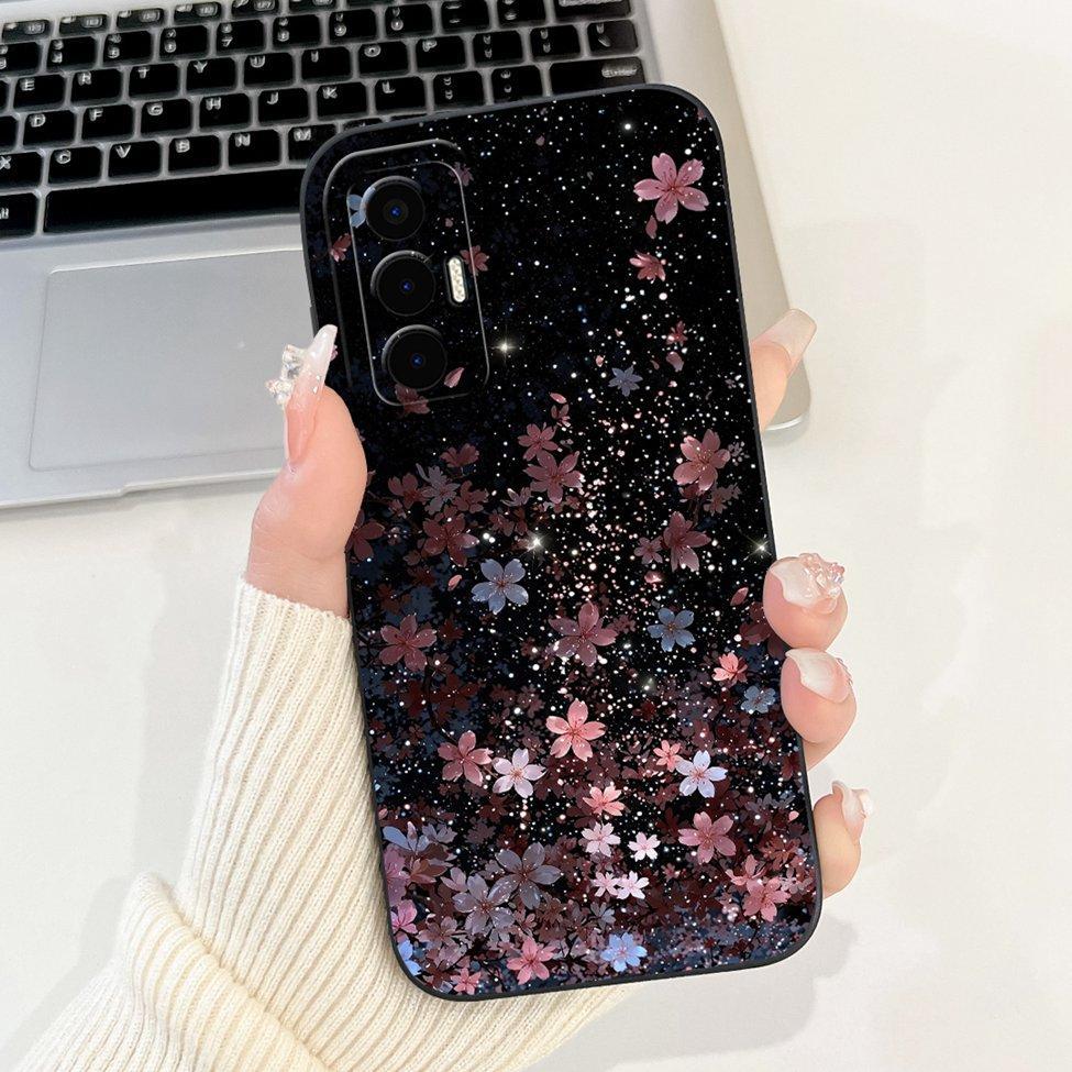 For Tecno Pova 3 Case LF7n Silicone Cute Fashion Butterfly Flowers Love Funny Painted Cover For Techno Pova 3 Phone Case Bumper