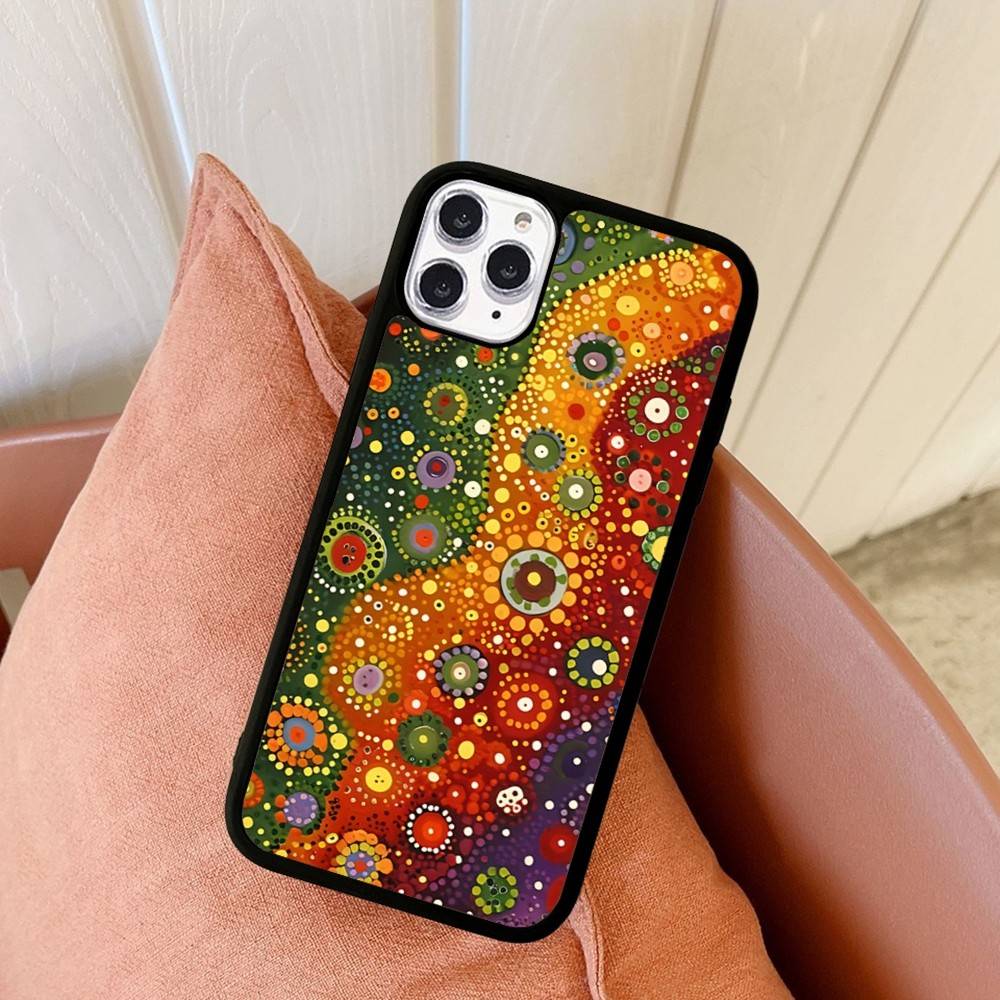 

Японское Y-Yayoi K-Kusama Искусство Для iPhone 11 12 13 14 15 16 17 Pro Max Plus TPU+PC Ударопрочные Задние Чехлы Для Телефона iPhone 13 pro