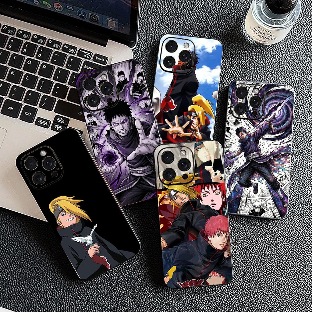 Cover for Samsung Galaxy S20 S22 S21 FE Ultra Plus A07 A17 A15 A16 A25 A57 A37 Phone Case Deidara Tobi Narutos Uchiha Obito