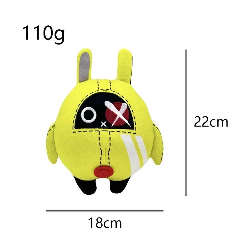 22cm Anime Game Zenless Zone Zero The Bangboo Anby Nicole Demara Rabbit Plush Doll Stuffed Toy Cosplay Prop Accessories
