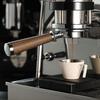 MHW-3BOMBER Coffee Machine Handle, Solid Wood Bottomless Extraction Modification Accessory, Walnut Handle - Lama/E61