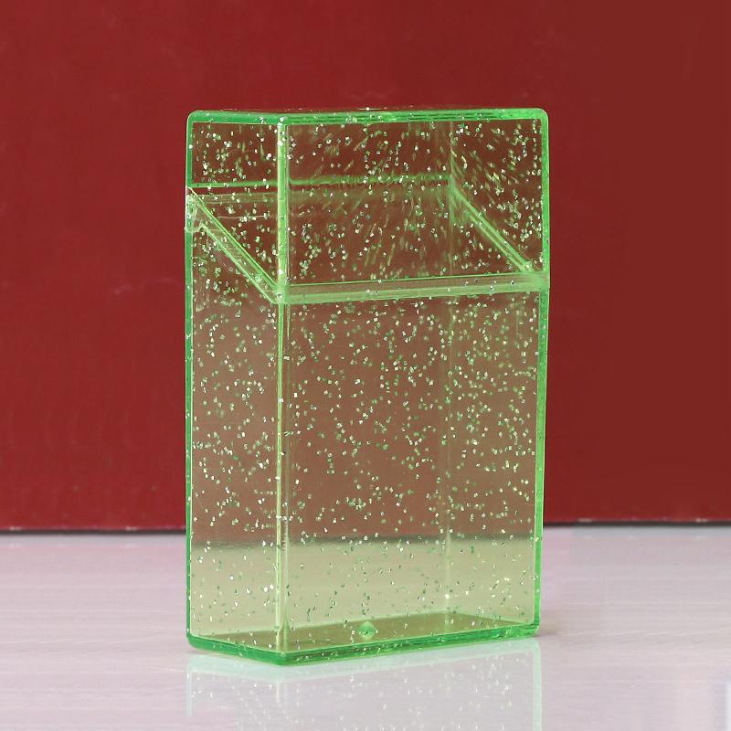 Large Capacity Portable Plastic Small Size Storage Box Idol Photo Card Holder Moisture-proof Sealed Flip Lid Classified Boxes