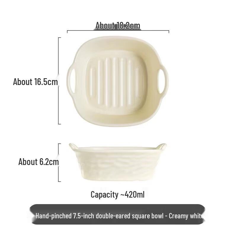 ZISIZ Ceramic Multipurpose Bowl