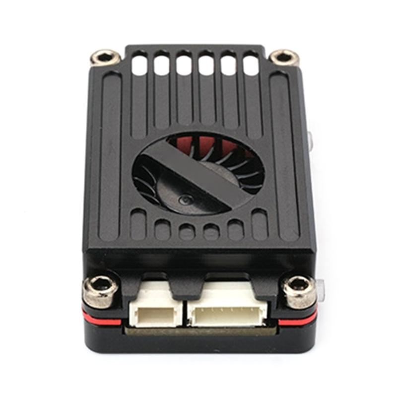 For 5.8GHz 2.5W 48CH VTX Video Transmitter Cooling Fan Housing for FPV Long Ranged Fixed-wing Drones
