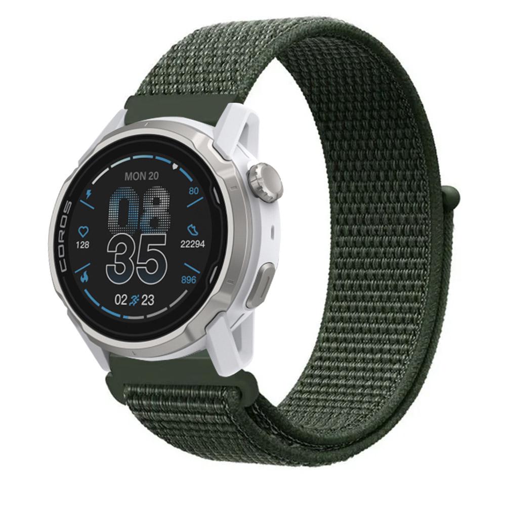 20mm 22mm Nylon Loop Strap for COROS APEX 4 42mm/PACE Pro/CMF Watch 3 Pro Smartwatch Breathable Band for Suunto Vertical/Race 2