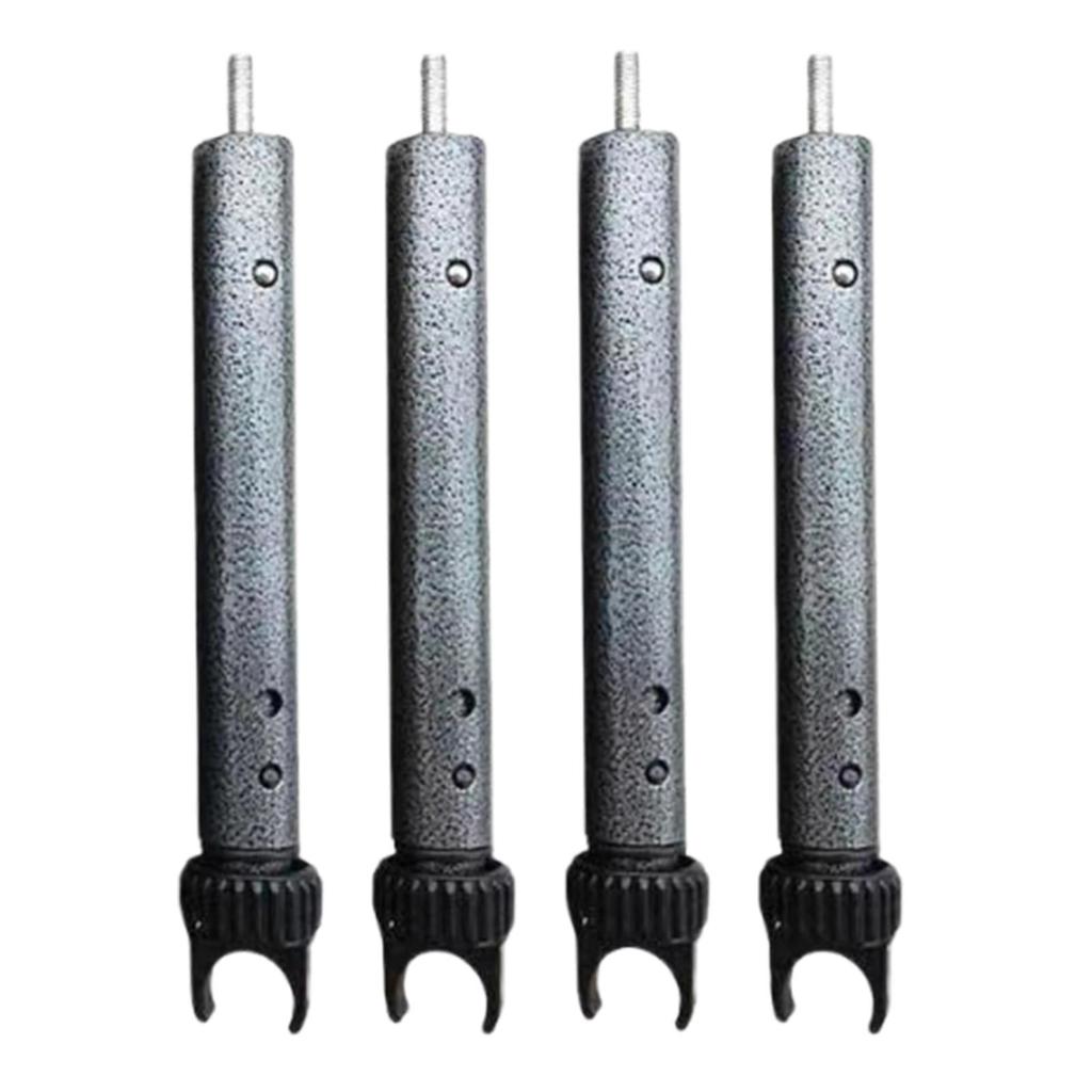 4Pcs Camping Cart Table Support Rod Holder for Trolley Backpacking Hiking